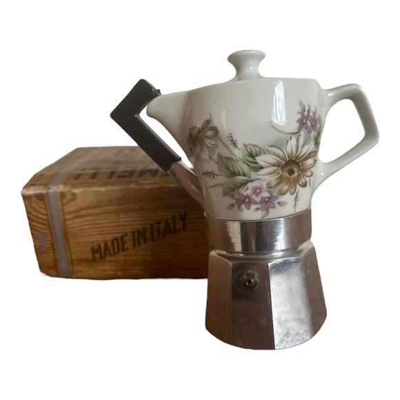 Vintage Gemelli Porcelain Espresso Coffee Maker - Picture 1 of 8